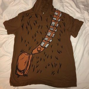 Mens Chewbacca costume shirt